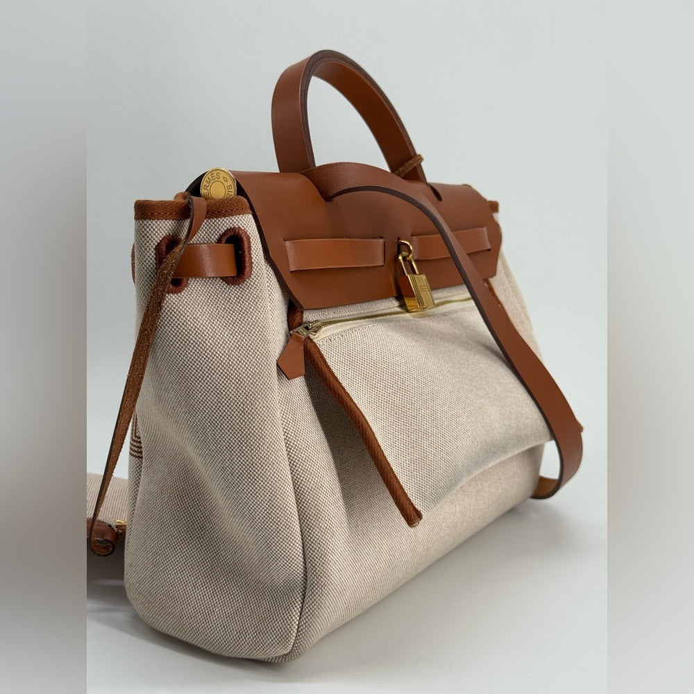 Hermes Herbag H Plume Circuit 24 Zip 31 Shoulder Bag