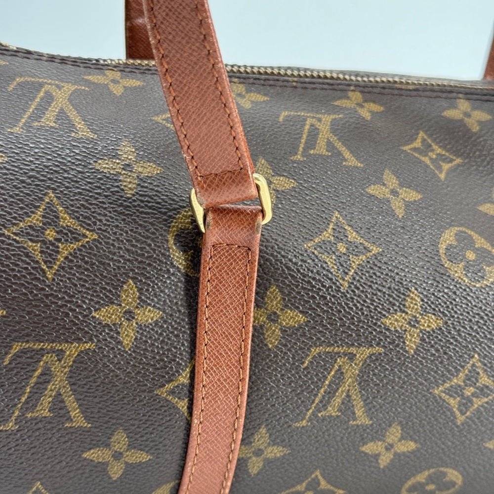 Louis Vuitton Papillon 30 Handbag in Brown Monogram Coated Canvas