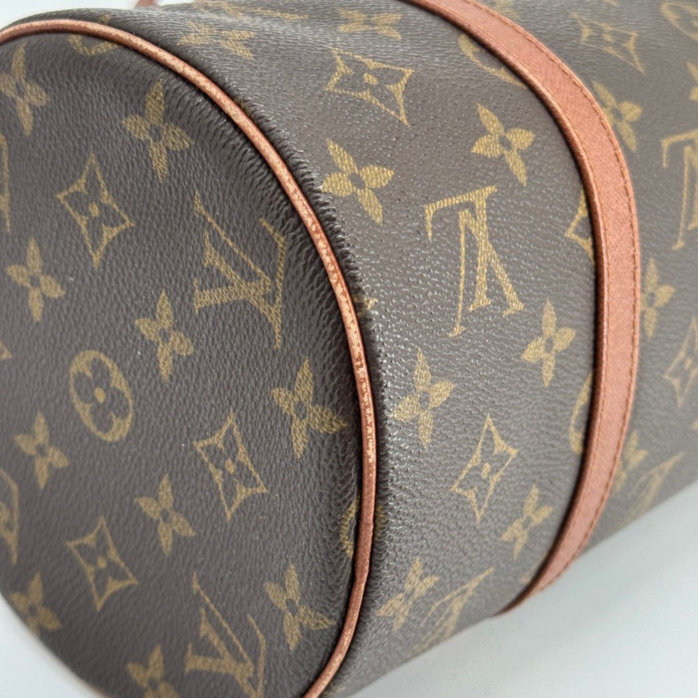 Louis Vuitton Papillon 30 Handbag in Brown Monogram Coated Canvas