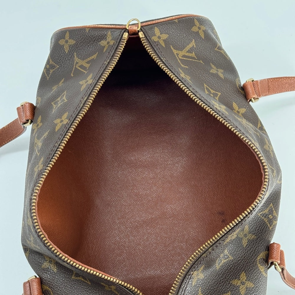 Louis Vuitton Papillon 30 Handbag in Brown Monogram Coated Canvas
