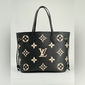 Louis Vuitton Neverfull MM Tote Monogram Empreinte Leather Bag