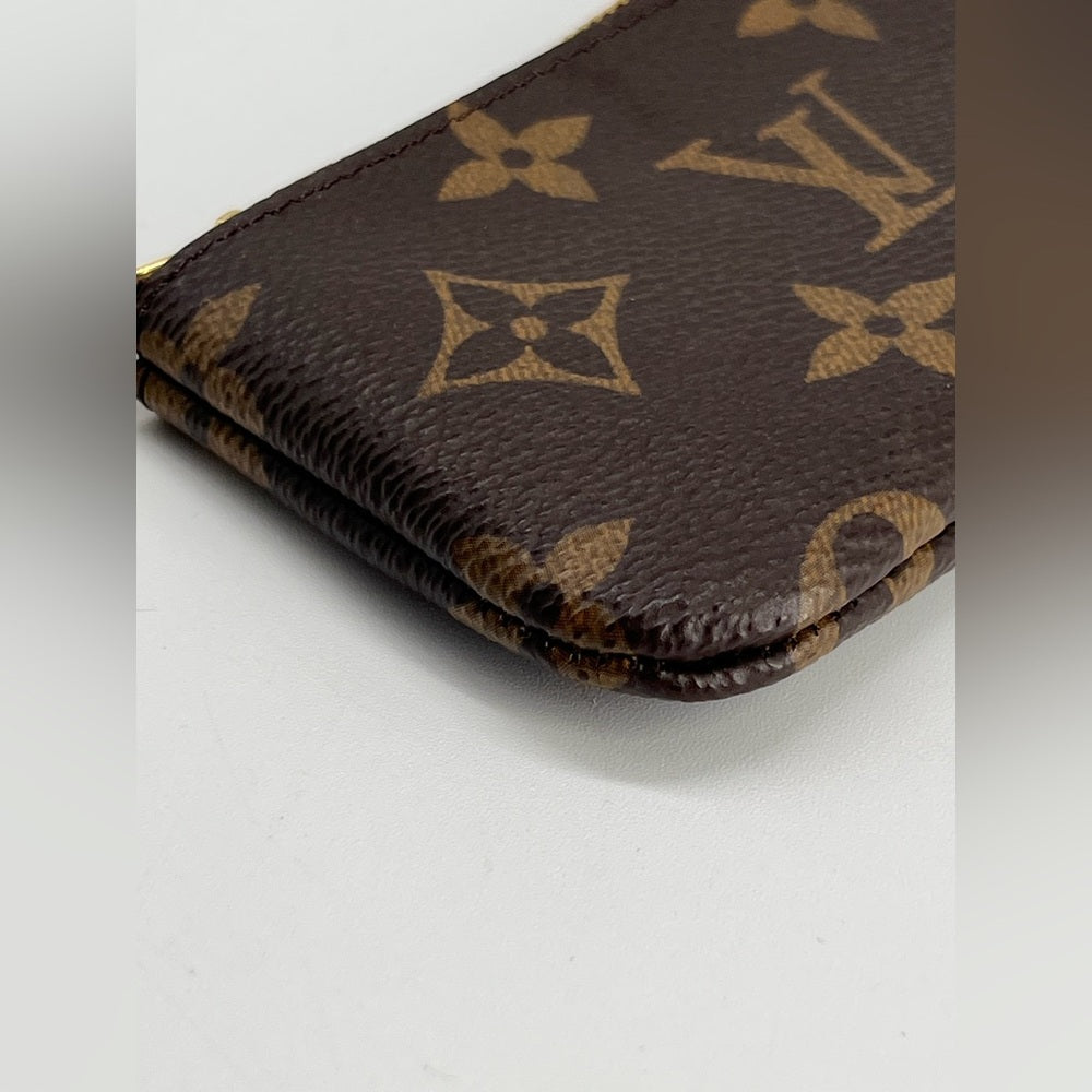 Louis Vuitton Key Pouch Monogram Canvas Pochette