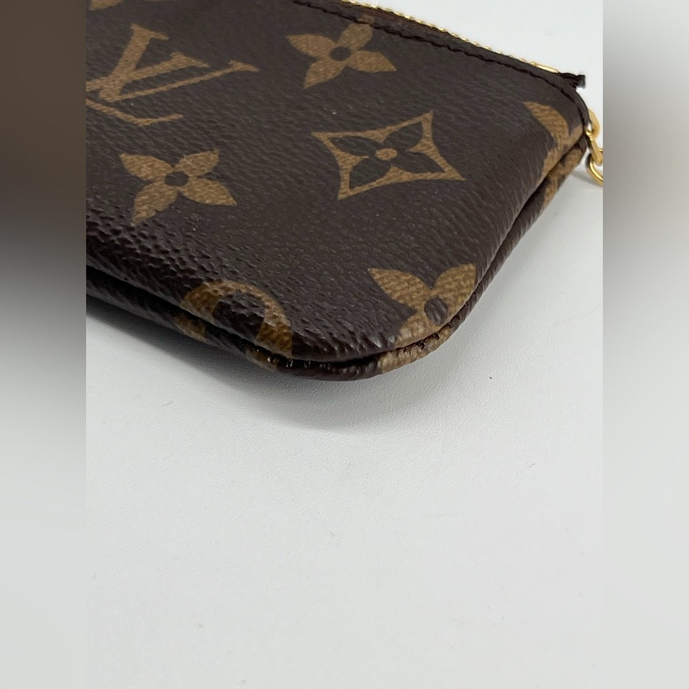 Louis Vuitton Key Pouch Monogram Canvas Pochette
