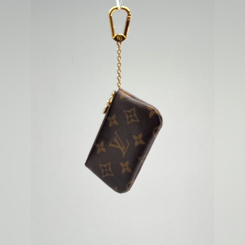 Louis Vuitton Key Pouch Monogram Canvas Pochette