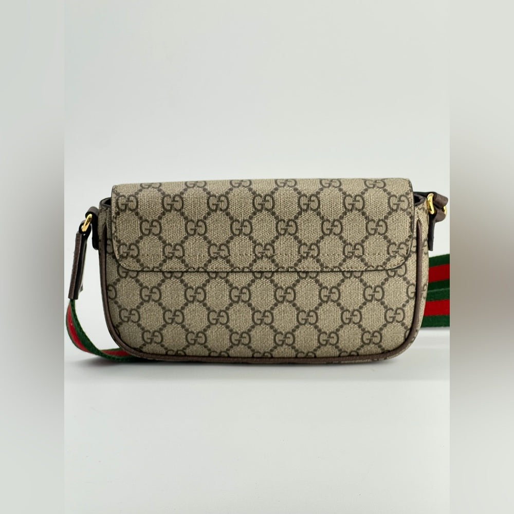 Gucci Ophidia Mini GG Supreme Canvas Shoulder Bag