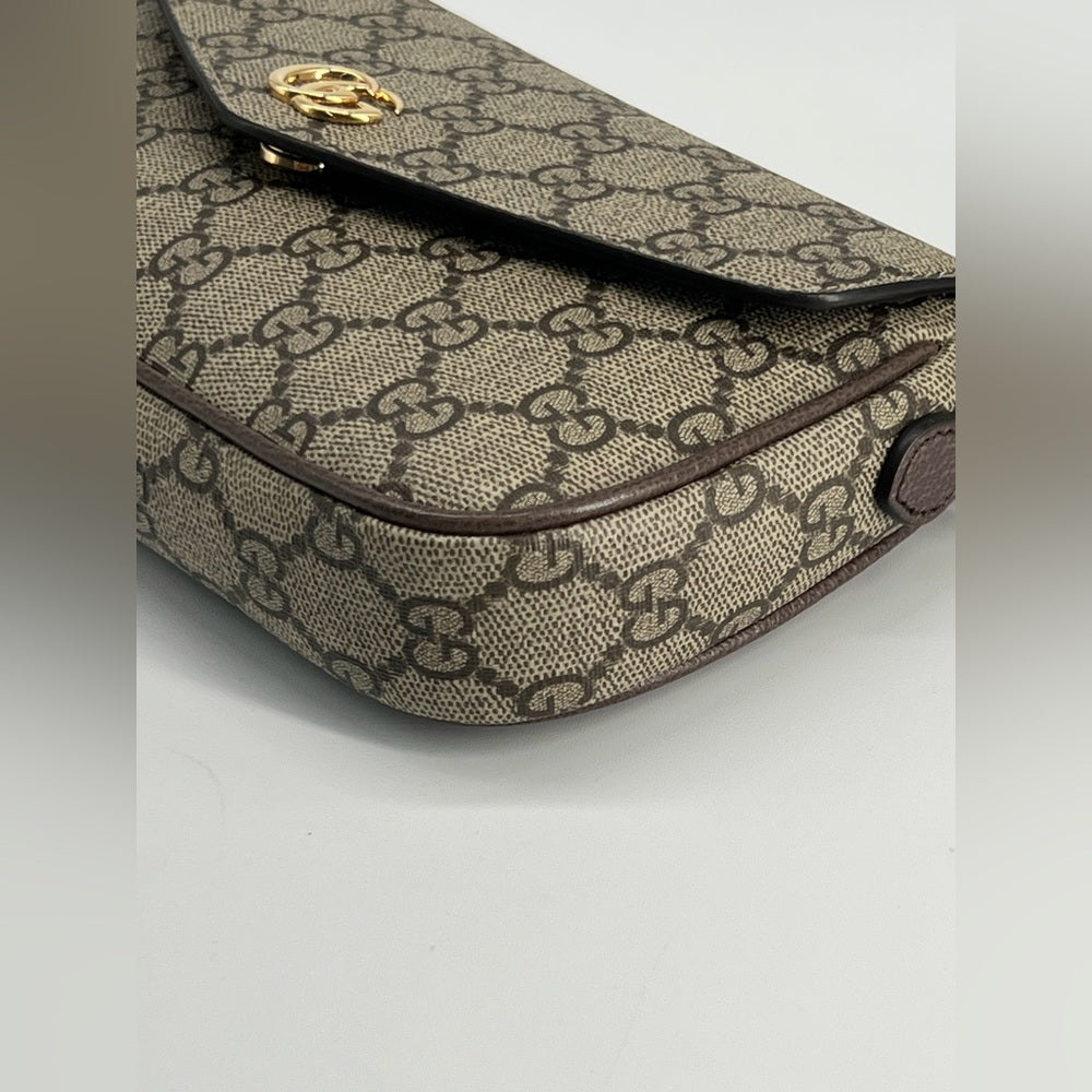 Gucci Ophidia Mini GG Supreme Canvas Shoulder Bag