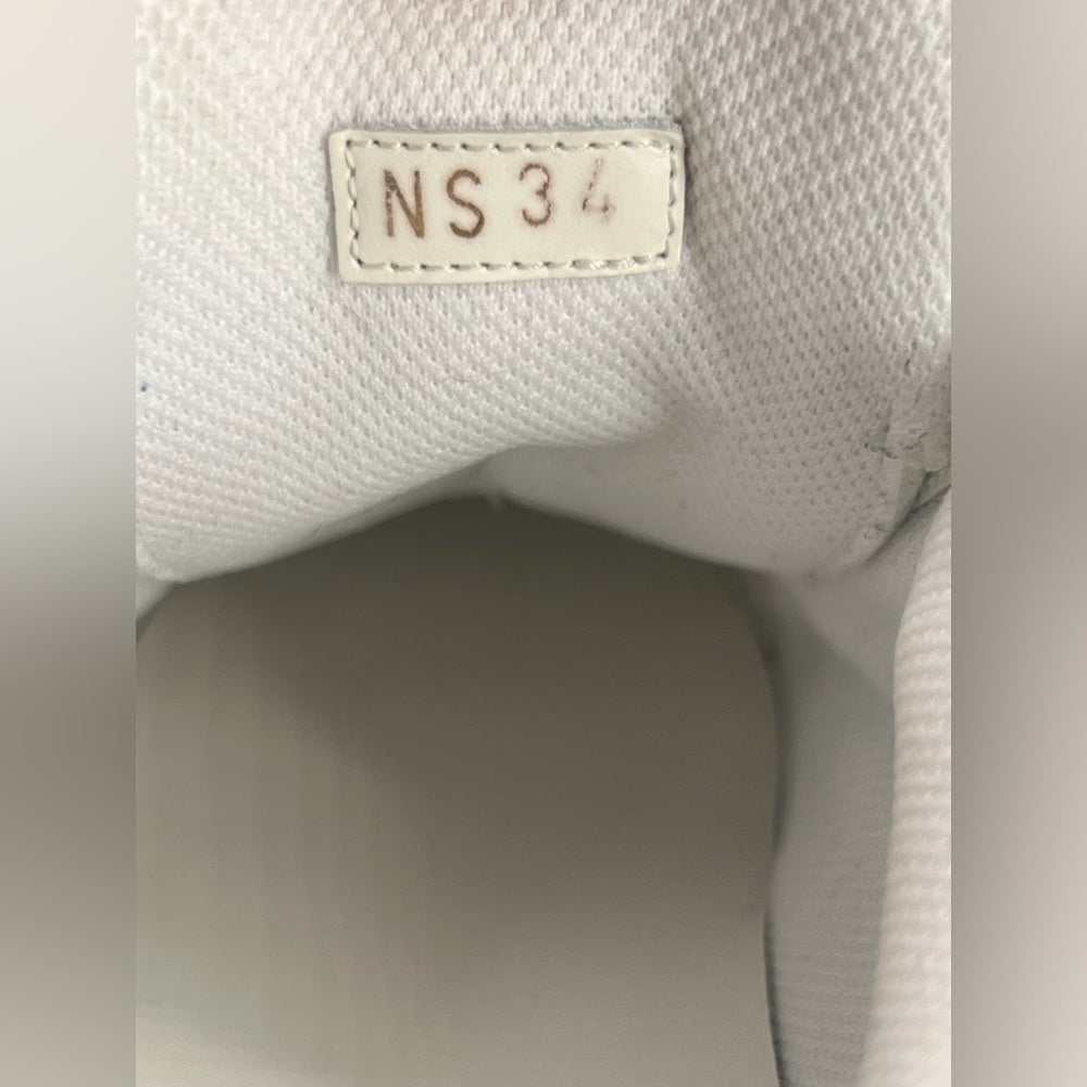 Christian Dior ID Sneaker White And Blue Technical Fabric Size EU34