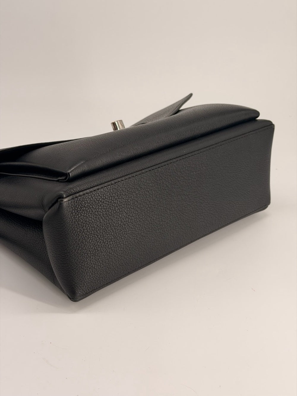 Louis Vuitton My Lockme Calfskin Top Handle Bag Black