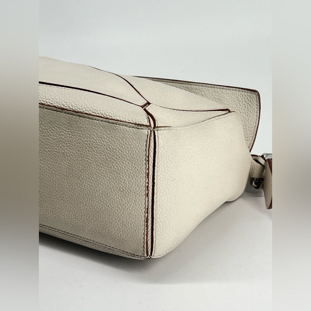 Loewe Puzzle Small Beige Leather Shoulder bag