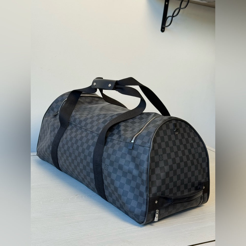 Louis Vuitton Neo Eole 55 Rolling Duffle Bag in Damier Graphite Canvas