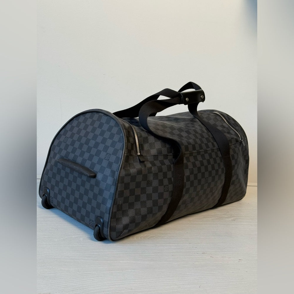 Louis Vuitton Neo Eole 55 Rolling Duffle Bag in Damier Graphite Canvas