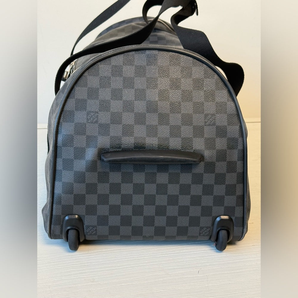 Louis Vuitton Neo Eole 55 Rolling Duffle Bag in Damier Graphite Canvas