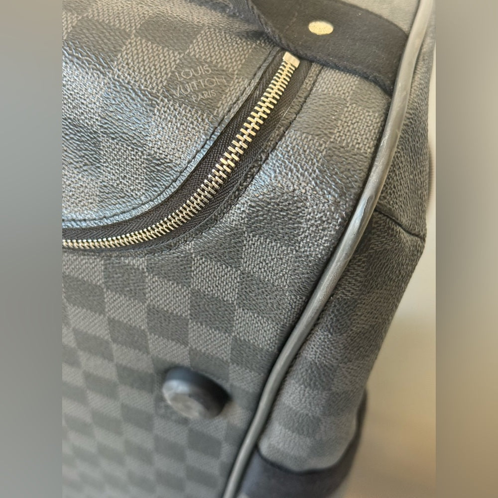 Louis Vuitton Neo Eole 55 Rolling Duffle Bag in Damier Graphite Canvas