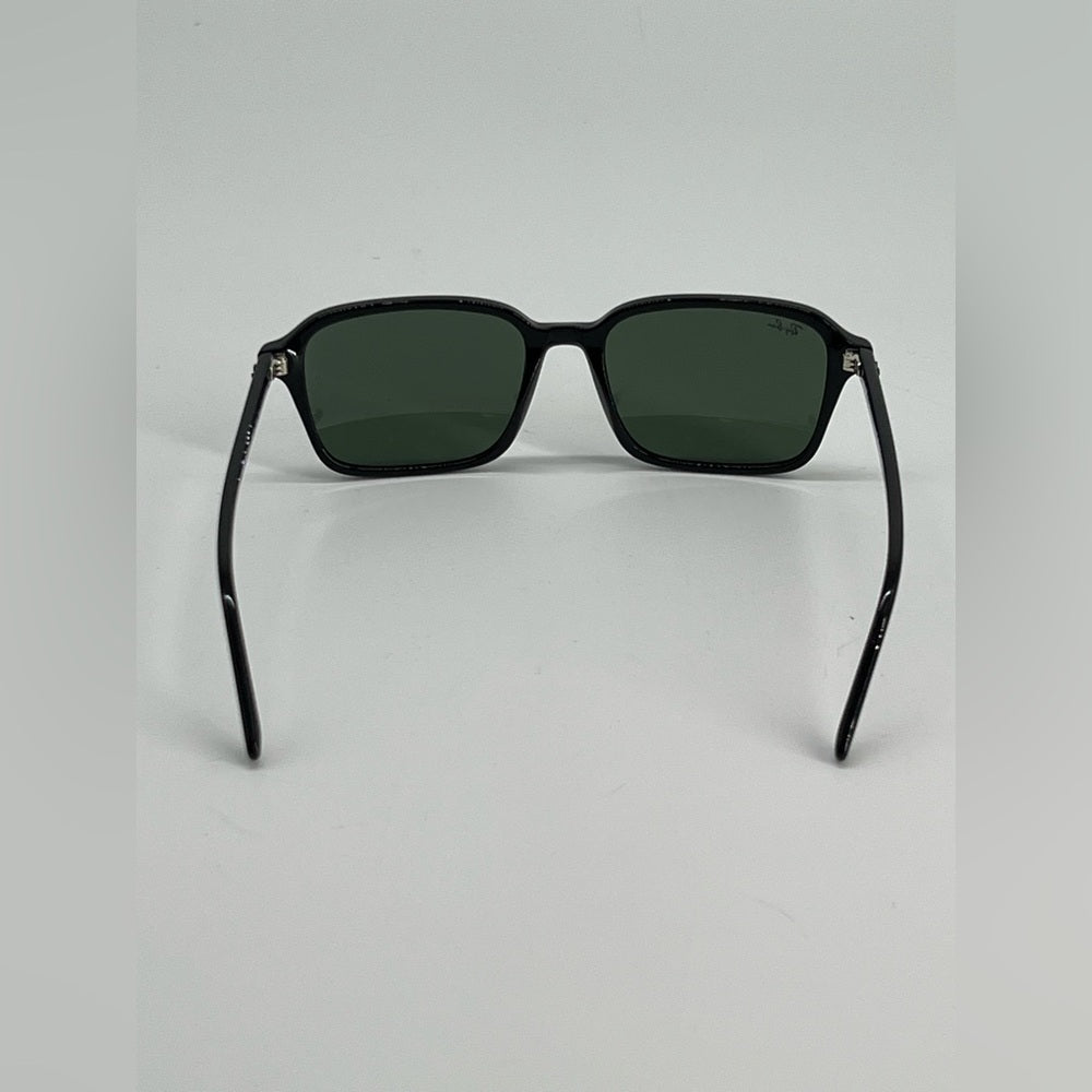 Ray-Ban Raimond RB2231 Sunglasses Featuring A Black Frame and Green Lenses 56x18