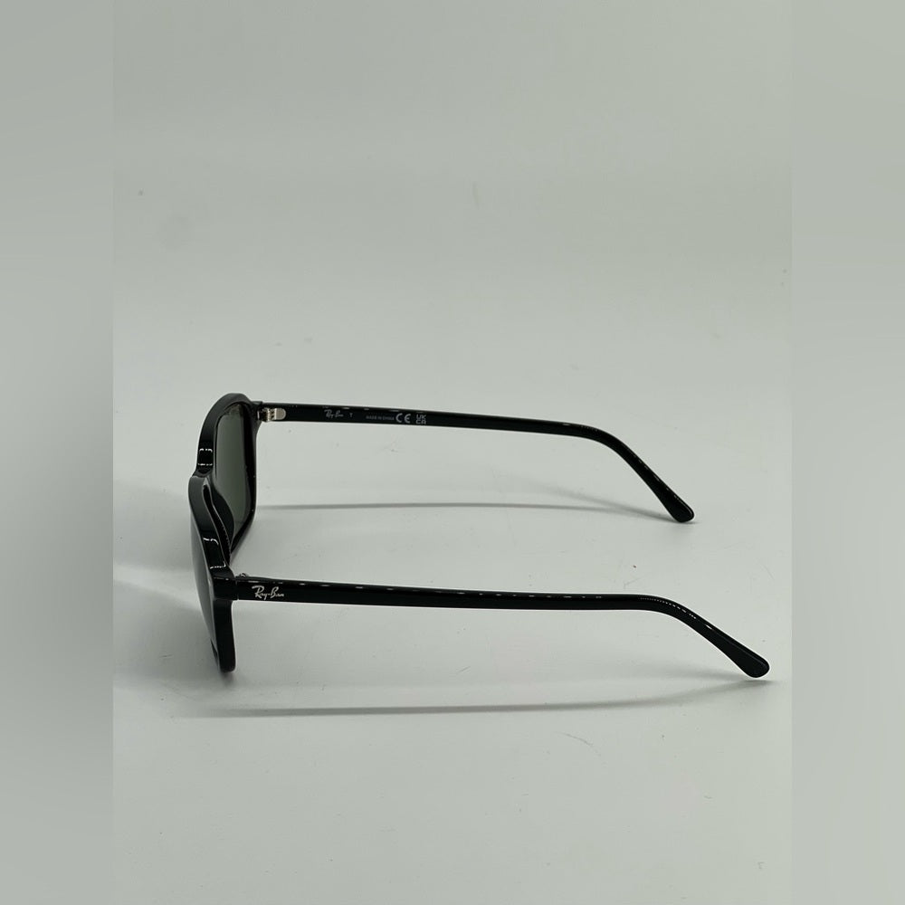 Ray-Ban Raimond RB2231 Sunglasses Featuring A Black Frame and Green Lenses 56x18