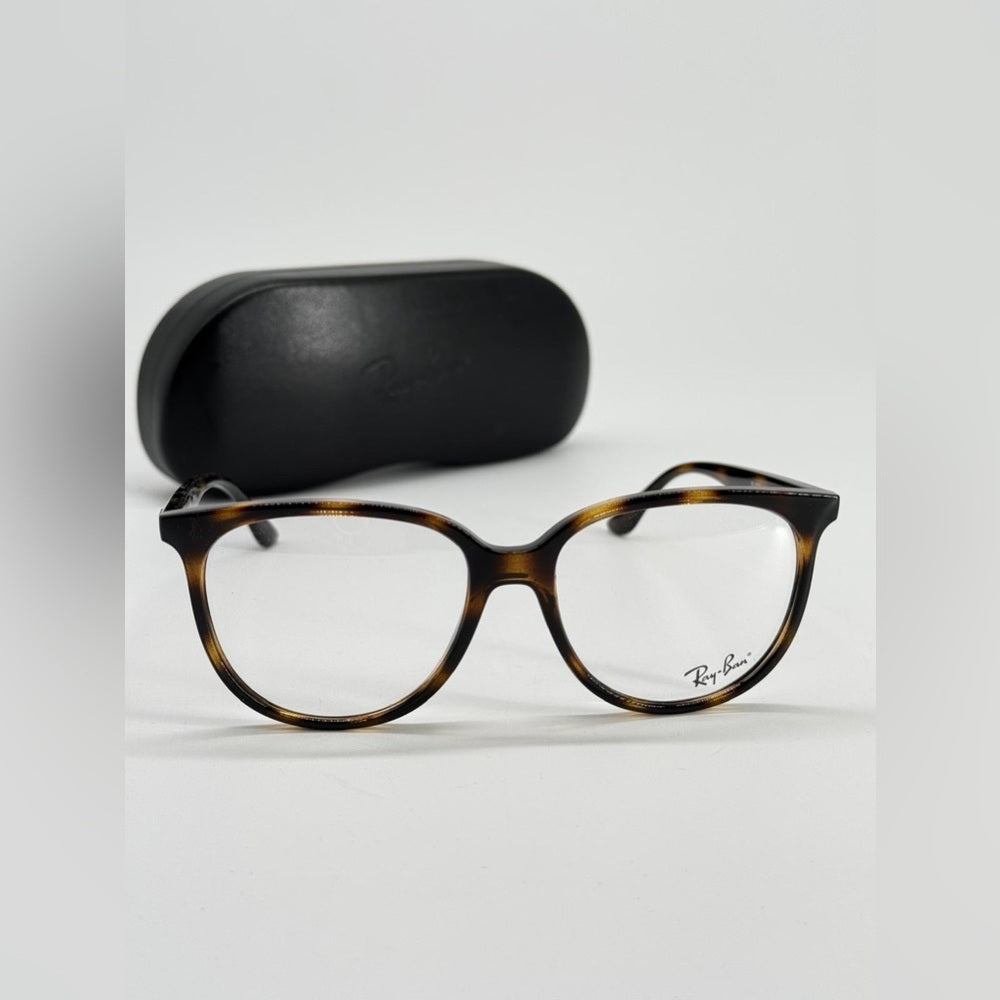 Ray Ban Havana Womens Square Eyeglasses Frame
