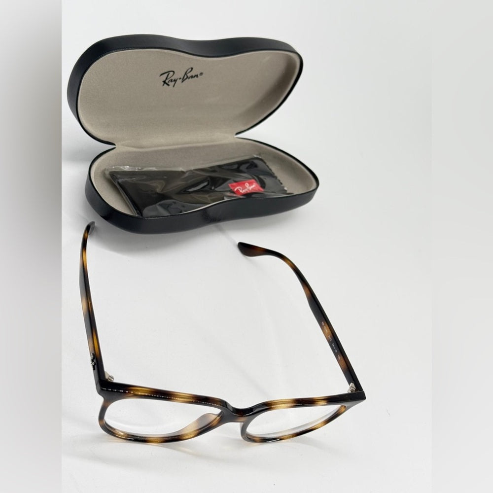 Ray Ban Havana Womens Square Eyeglasses Frame