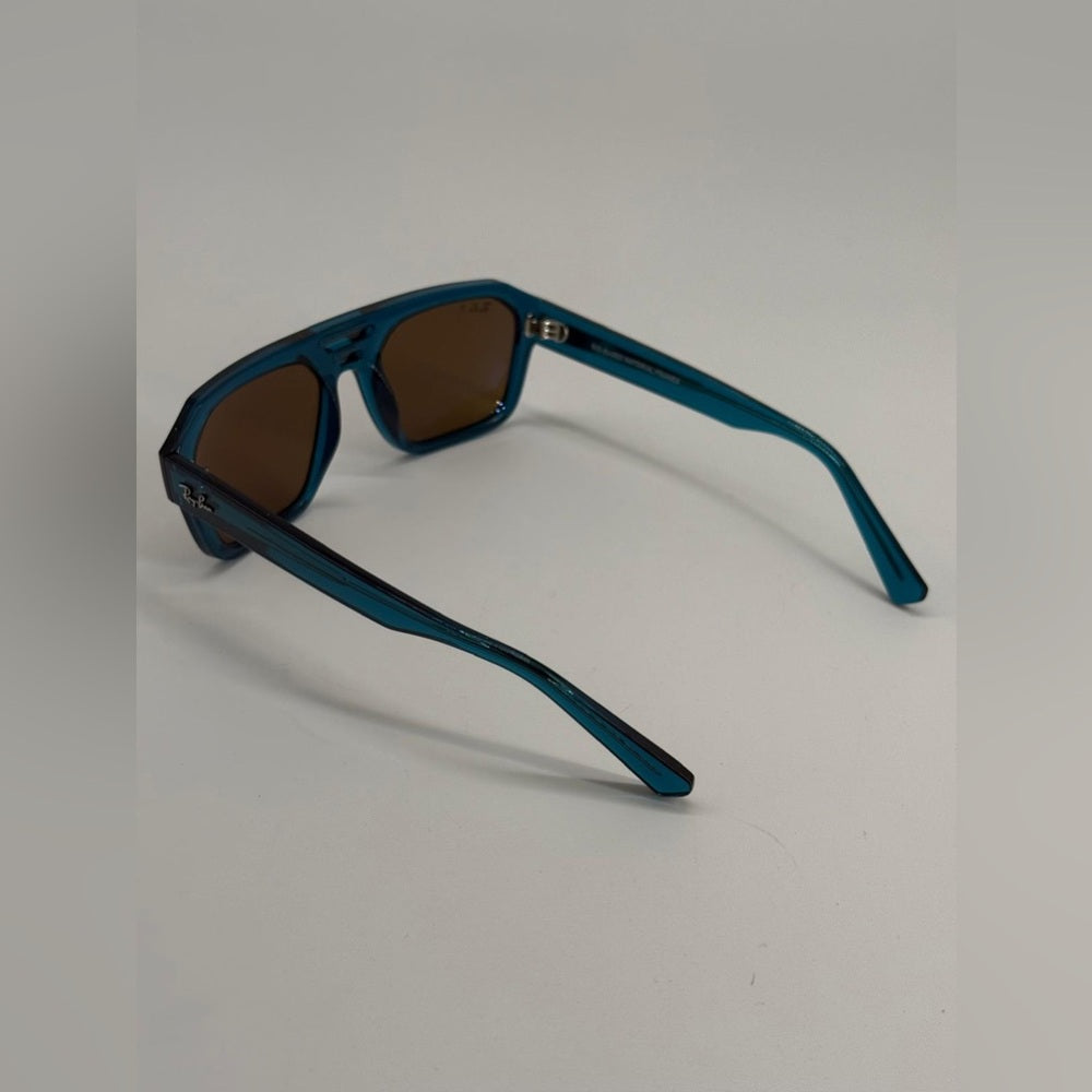Ray-Ban Corrigan Polarized Sunglasses Blue Brown 54/20
