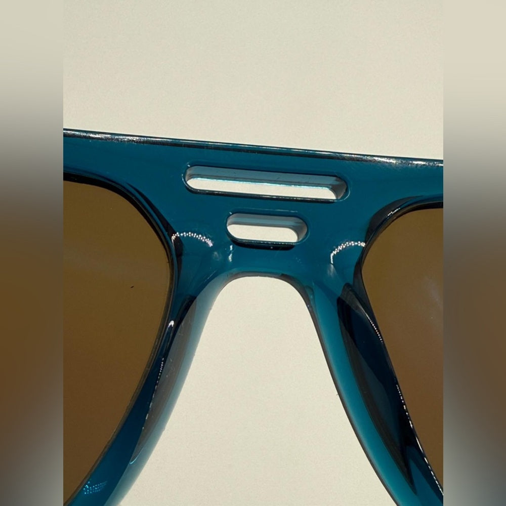 Ray-Ban Corrigan Polarized Sunglasses Blue Brown 54/20