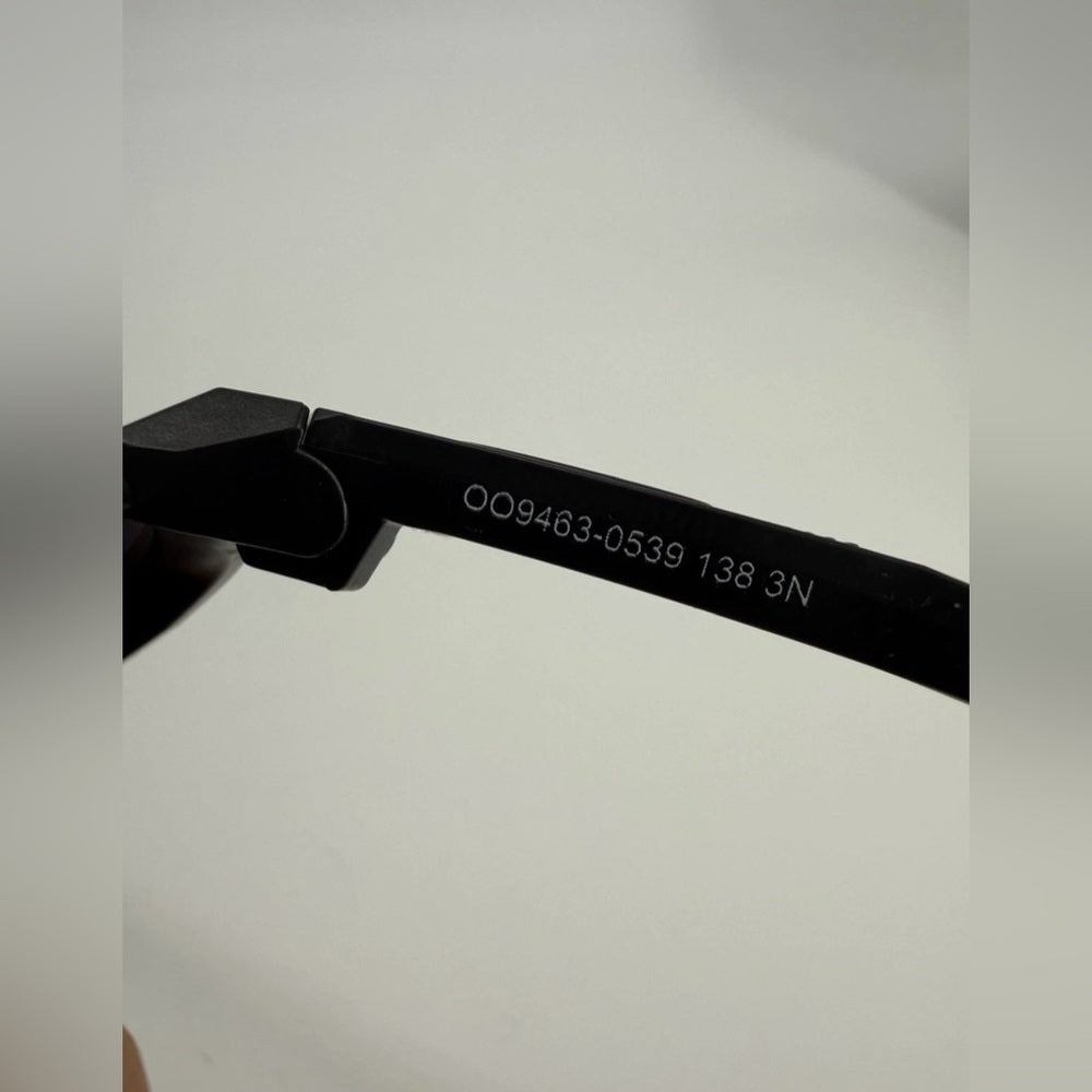 Oakley Sutro Lite Matte Black Polarized Galaxy Black Lens Sunglasses 9463-05