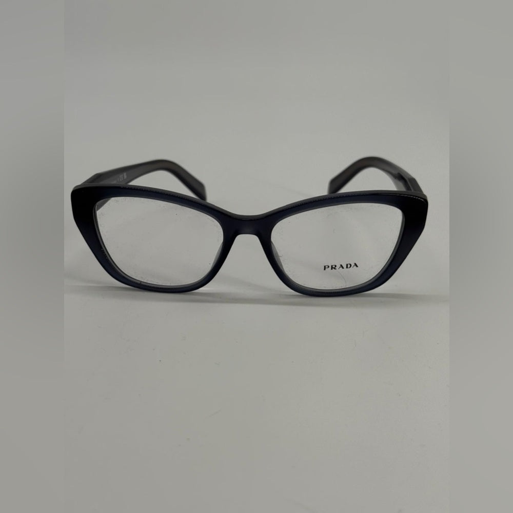 Prada Navy VPR 19W 53-17 07Q-101 140 Eyeglasses Blue Frame