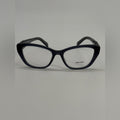 Prada Navy VPR 19W 53-17 07Q-101 140 Eyeglasses Blue Frame