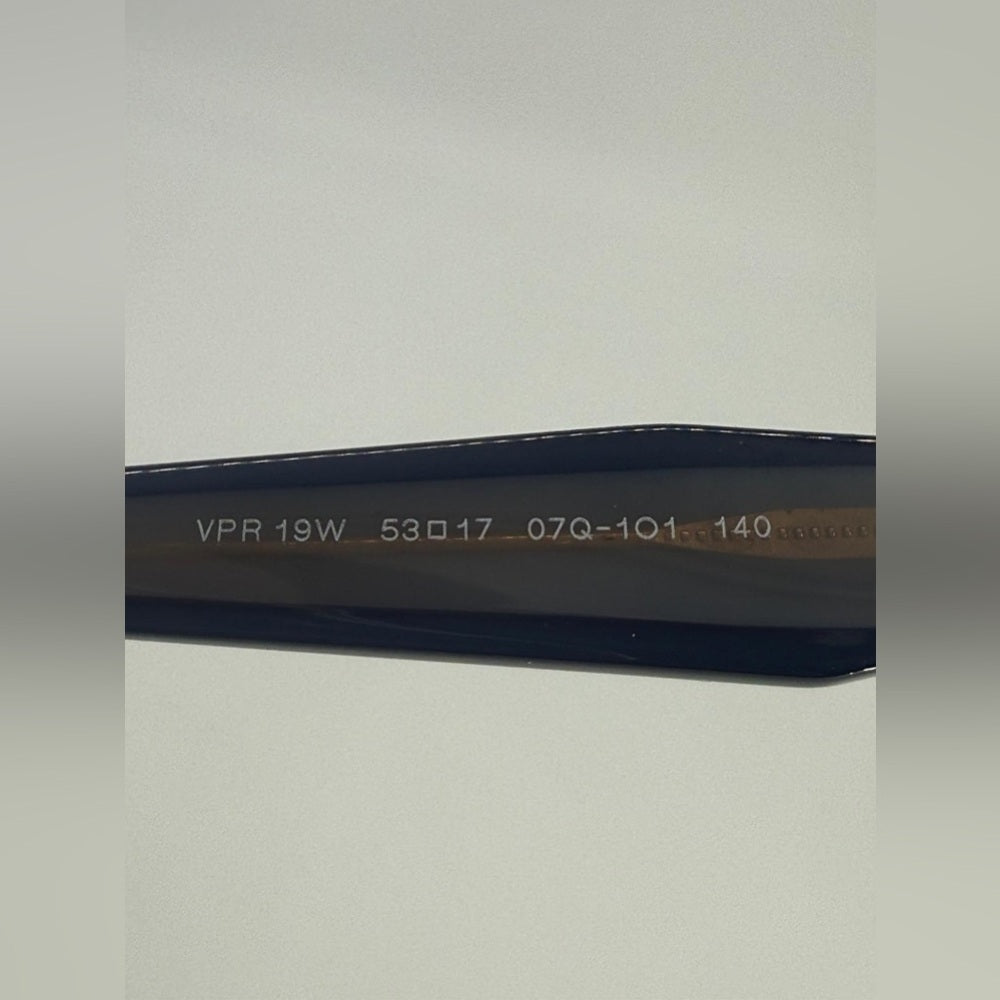 Prada Navy VPR 19W 53-17 07Q-101 140 Eyeglasses Blue Frame