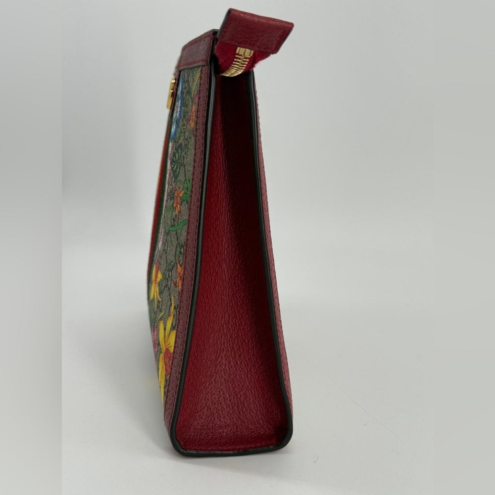 Gucci Ophidia GG Flora Pouch