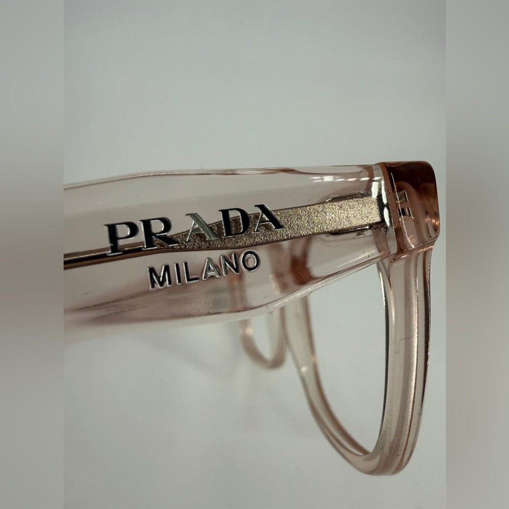 Prada 17Z 15J-101 140 Pink Eyeglasses Frame 54/18