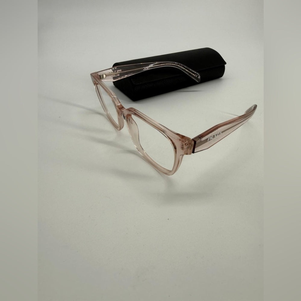 Prada 17Z 15J-101 140 Pink Eyeglasses Frame 54/18