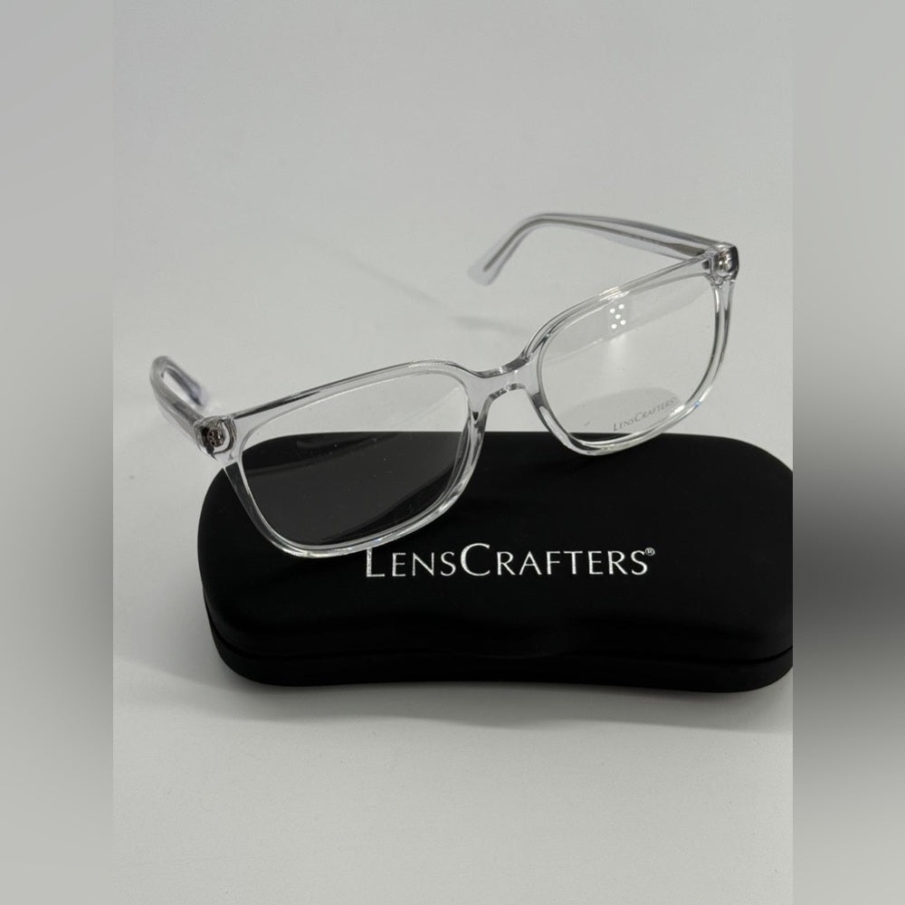 Lens Crafters Clear EC2009 1003 58-18 145 Eyeglasses Frame