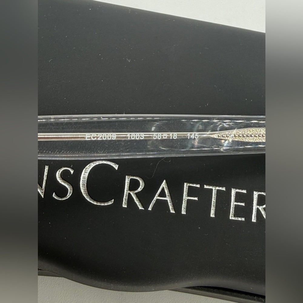 Lens Crafters Clear EC2009 1003 58-18 145 Eyeglasses Frame