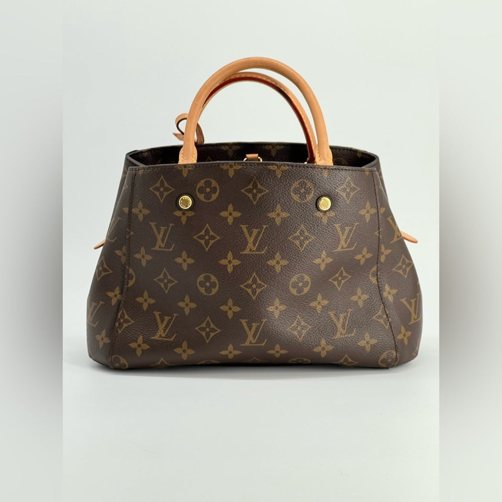 Louis Vuitton Montaigne BB Monogram Canvas Handbag