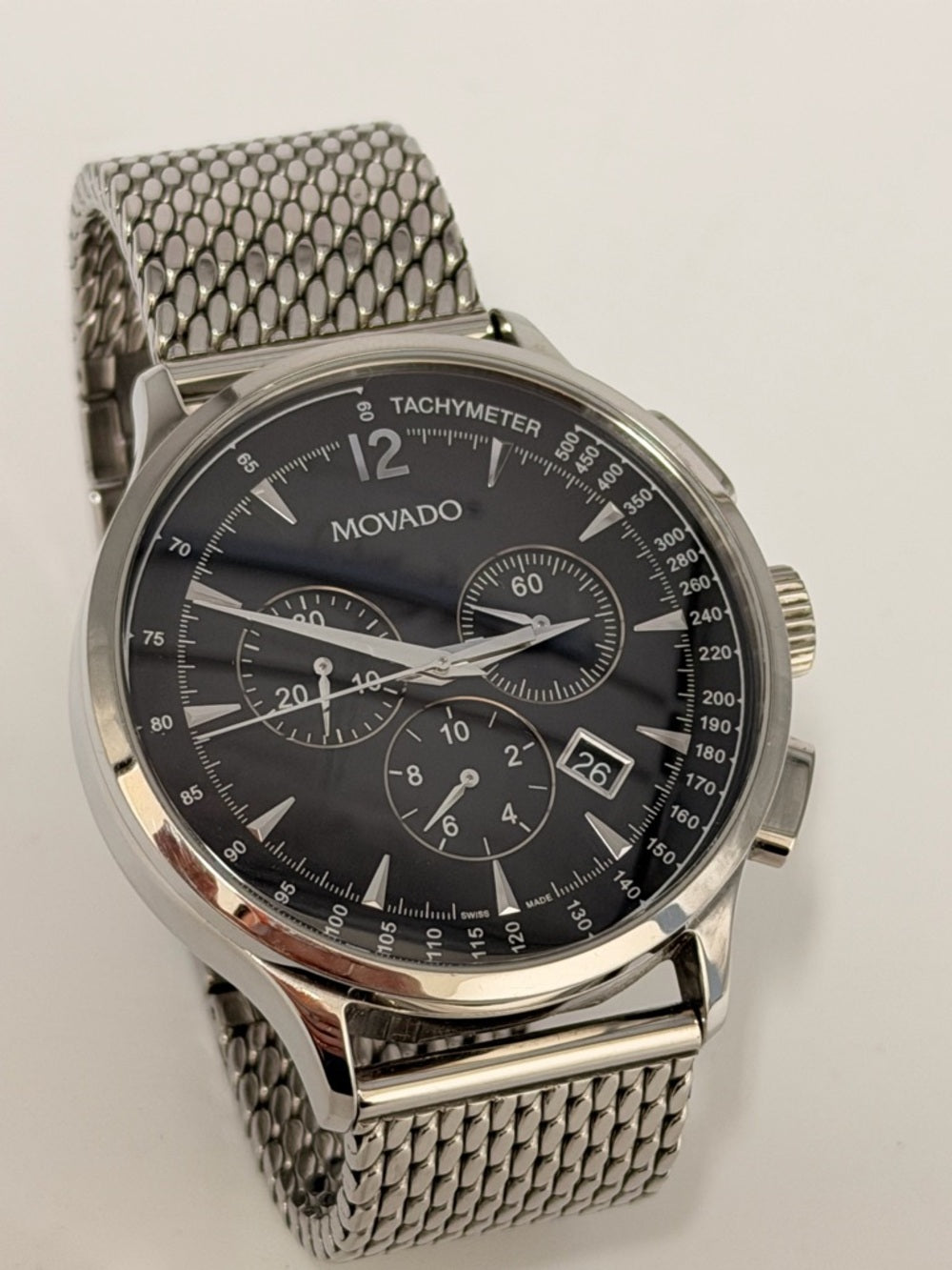MOVADO Museum Circa Chronograph Stainless Steel Men's Watch - 0606803