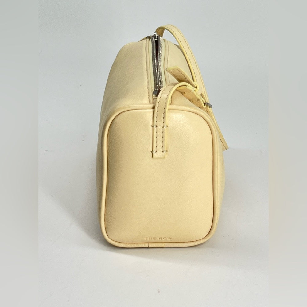 The Row 90's In Ivory Leather Bag