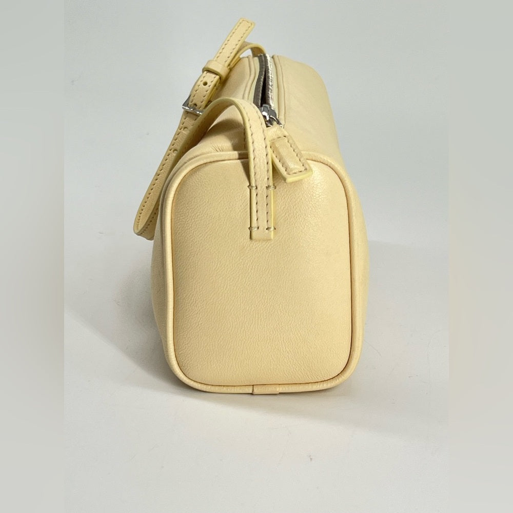 The Row 90's In Ivory Leather Bag
