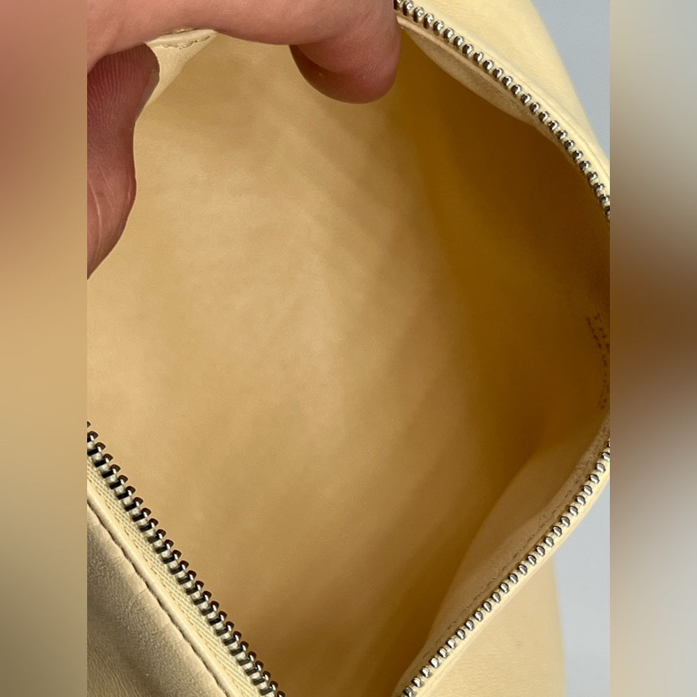 The Row 90's In Ivory Leather Bag
