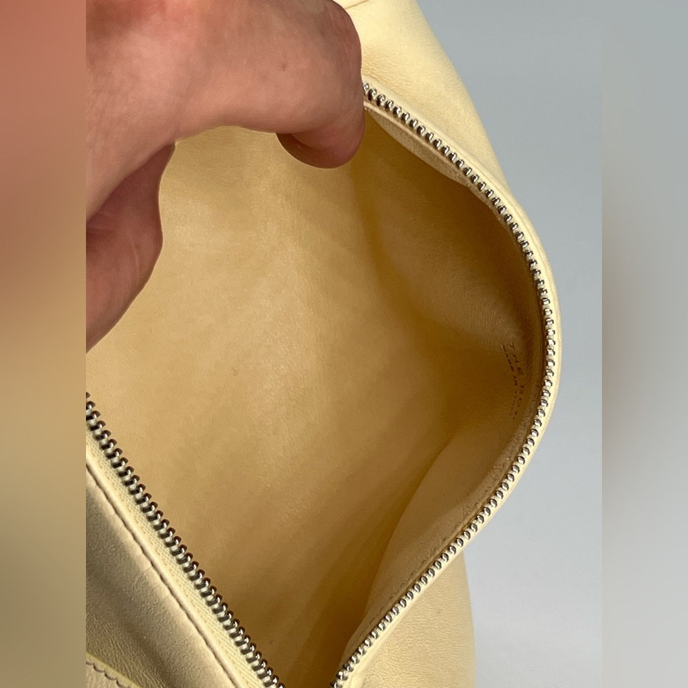 The Row 90's In Ivory Leather Bag