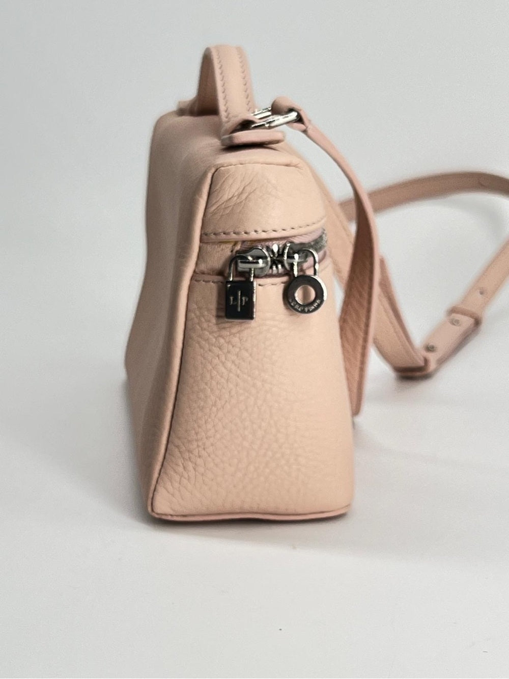 Loro Piana Calfskin L19 Extra Pocket Pouch Candoglia Marble Bag