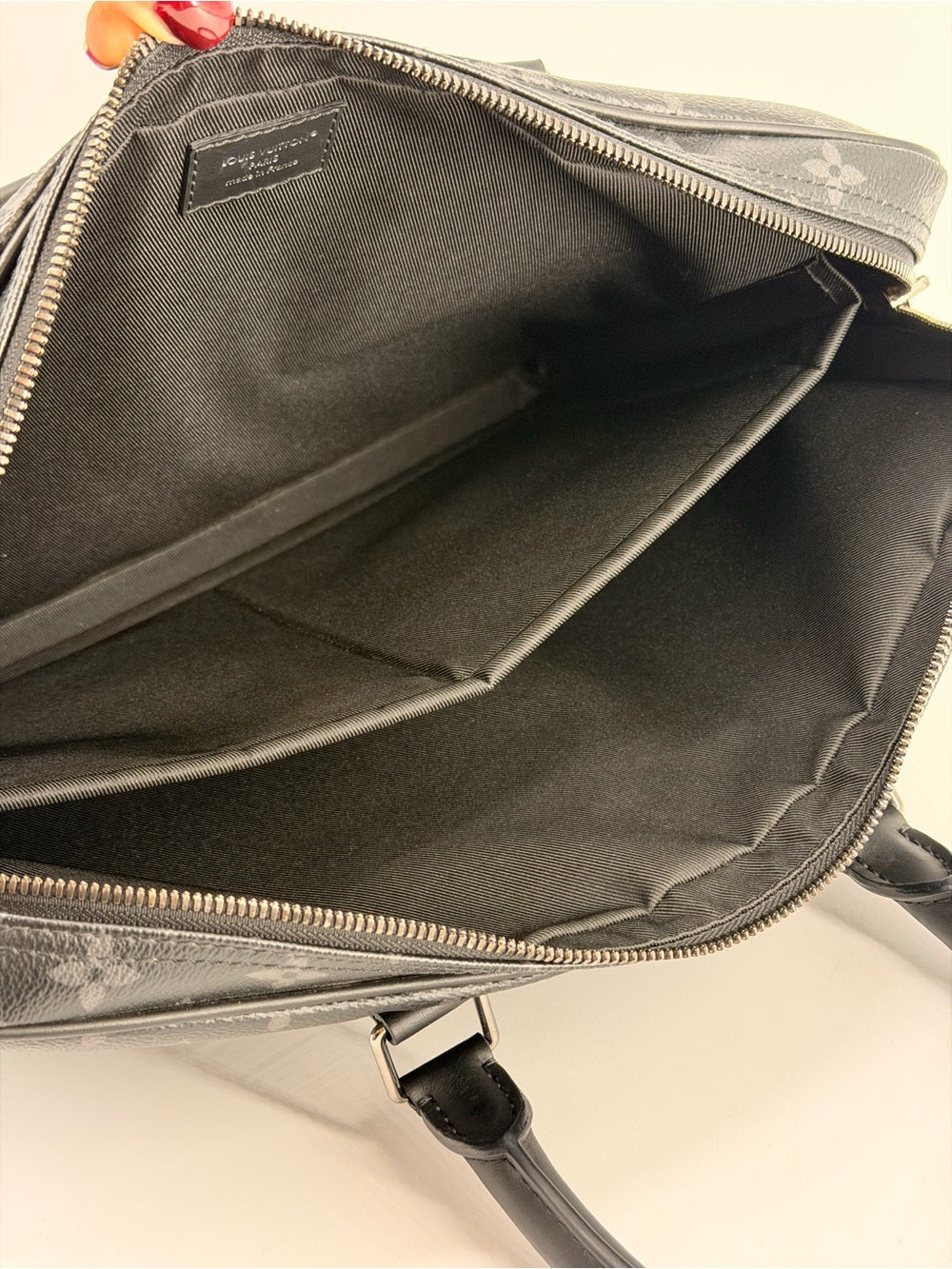 Louis Vuitton Eclipse Monogram Porte-Documents Voyage PM Briefcase