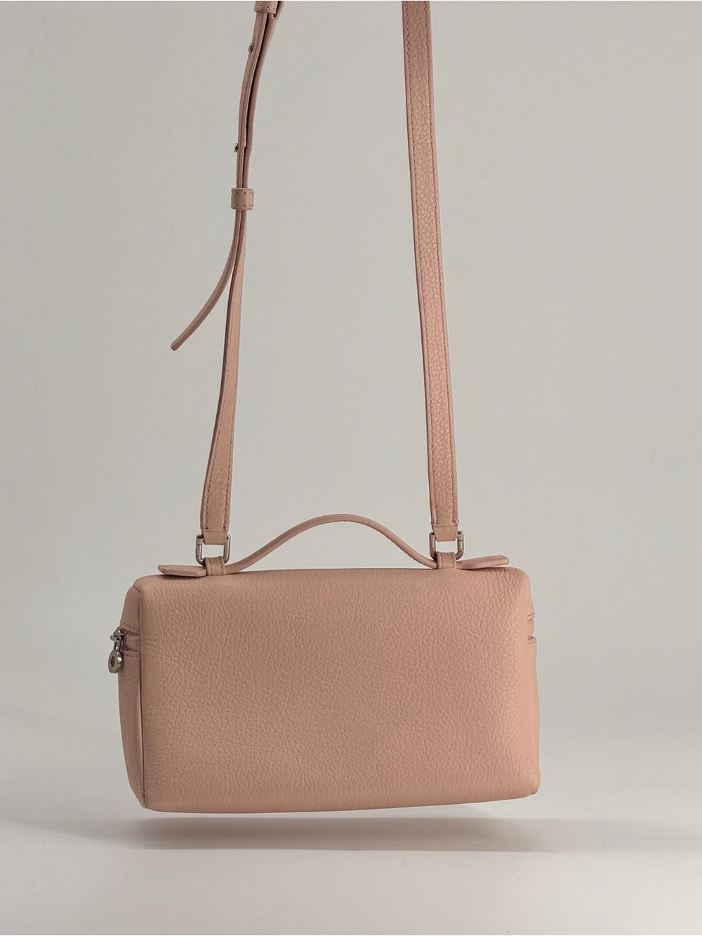 Loro Piana Calfskin L19 Extra Pocket Pouch Candoglia Marble Bag