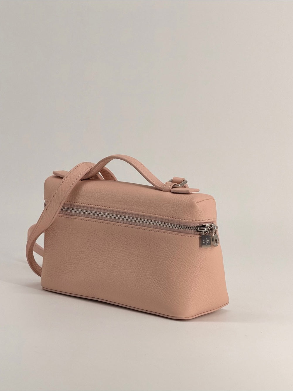 Loro Piana Calfskin L19 Extra Pocket Pouch Candoglia Marble Bag