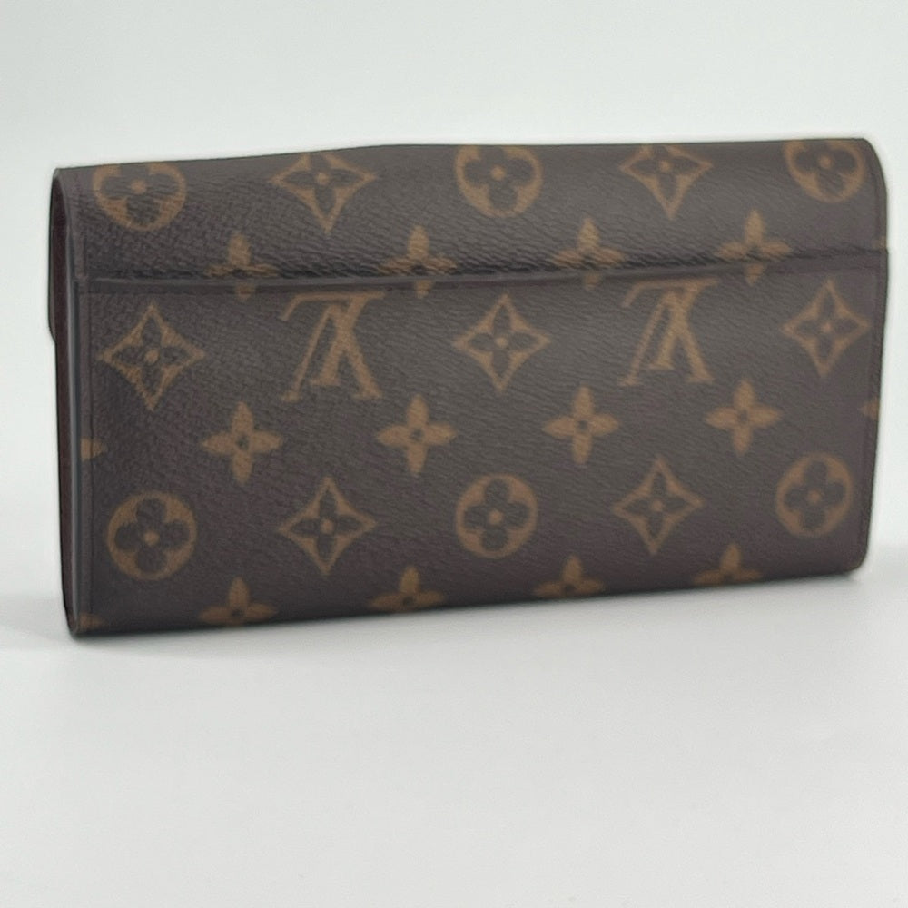 Louis Vuitton Sarah Monogram Canvas Wallet