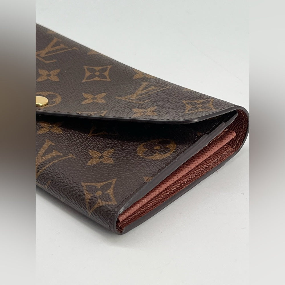 Louis Vuitton Sarah Monogram Canvas Wallet