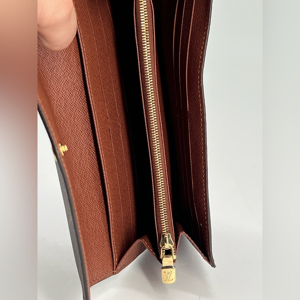 Louis Vuitton Sarah Monogram Canvas Wallet