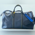 Louis Vuitton Marine Epi Damier Keepall Bandouliere 50 Duffel Bag