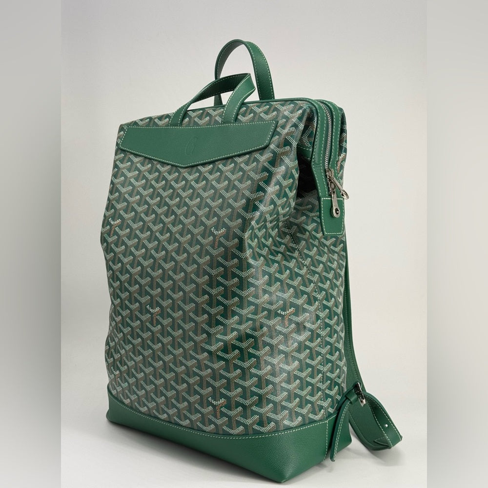 Goyard Cisalpin Green Backpack