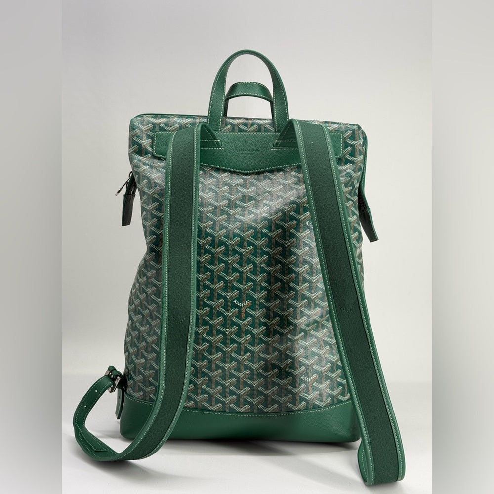 Goyard Cisalpin Green Backpack