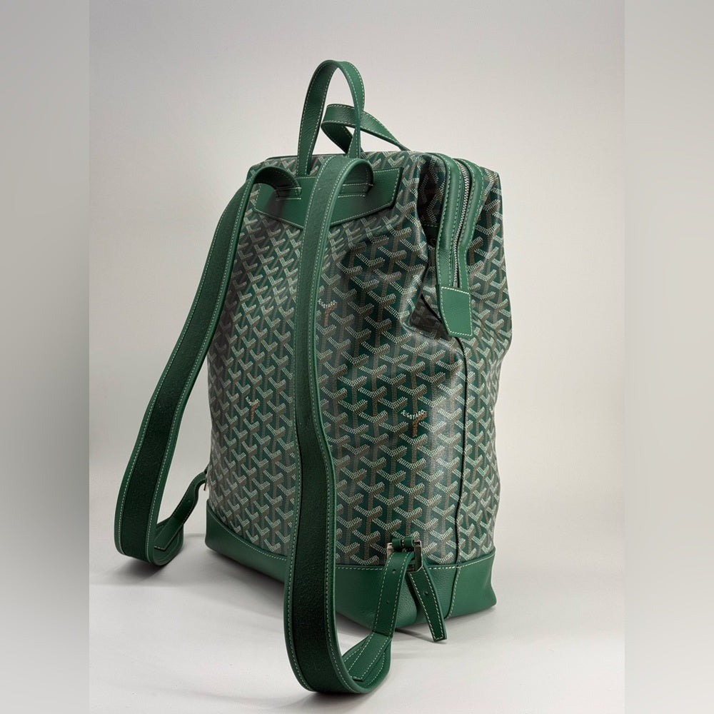 Goyard Cisalpin Green Backpack