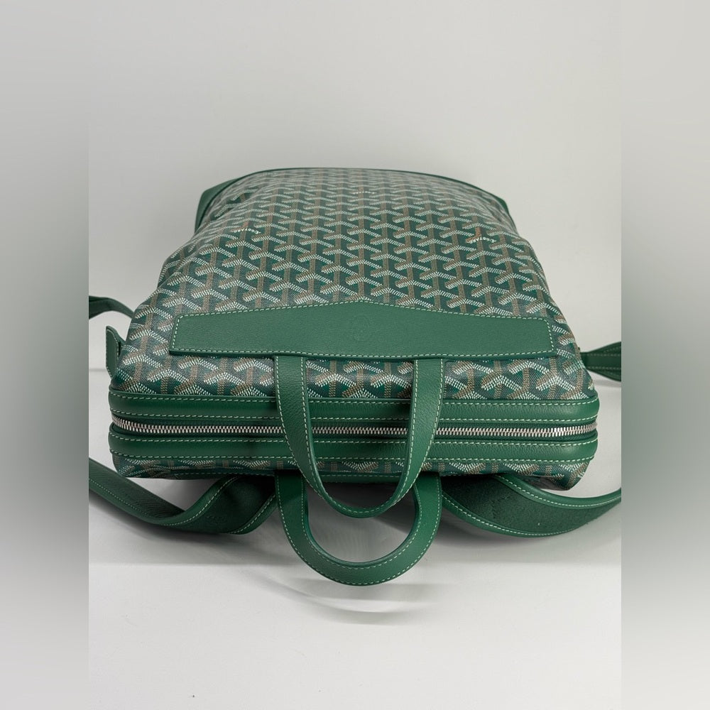 Goyard Cisalpin Green Backpack
